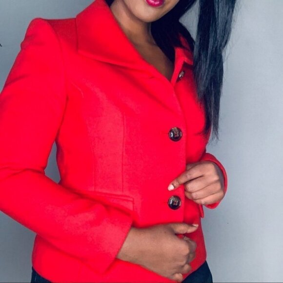 Jone & Co  RED Blazer - Picture 1 of 8